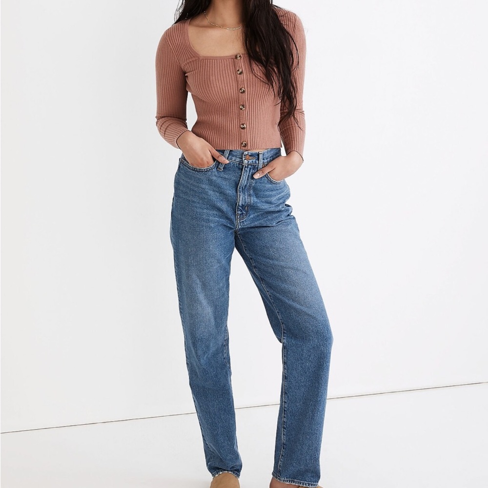 Madewell Baggy Straight Jeans